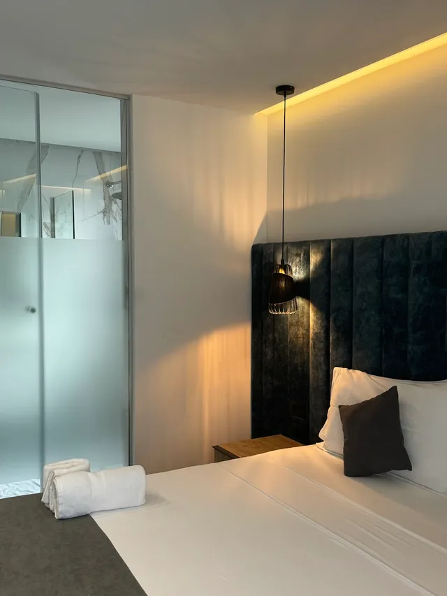 Dhomë King me Pamje nga Deti – Hotel Ylli Shëngjin (Pamje nga deti, 25 m², 2 persona) foto 10