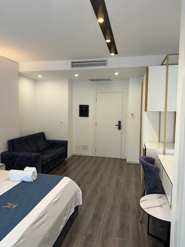 Dhomë Deluxe për 4 Persona – Hotel Ylli Shëngjin (Pamje anësore, 30 m², 4 persona) foto 4